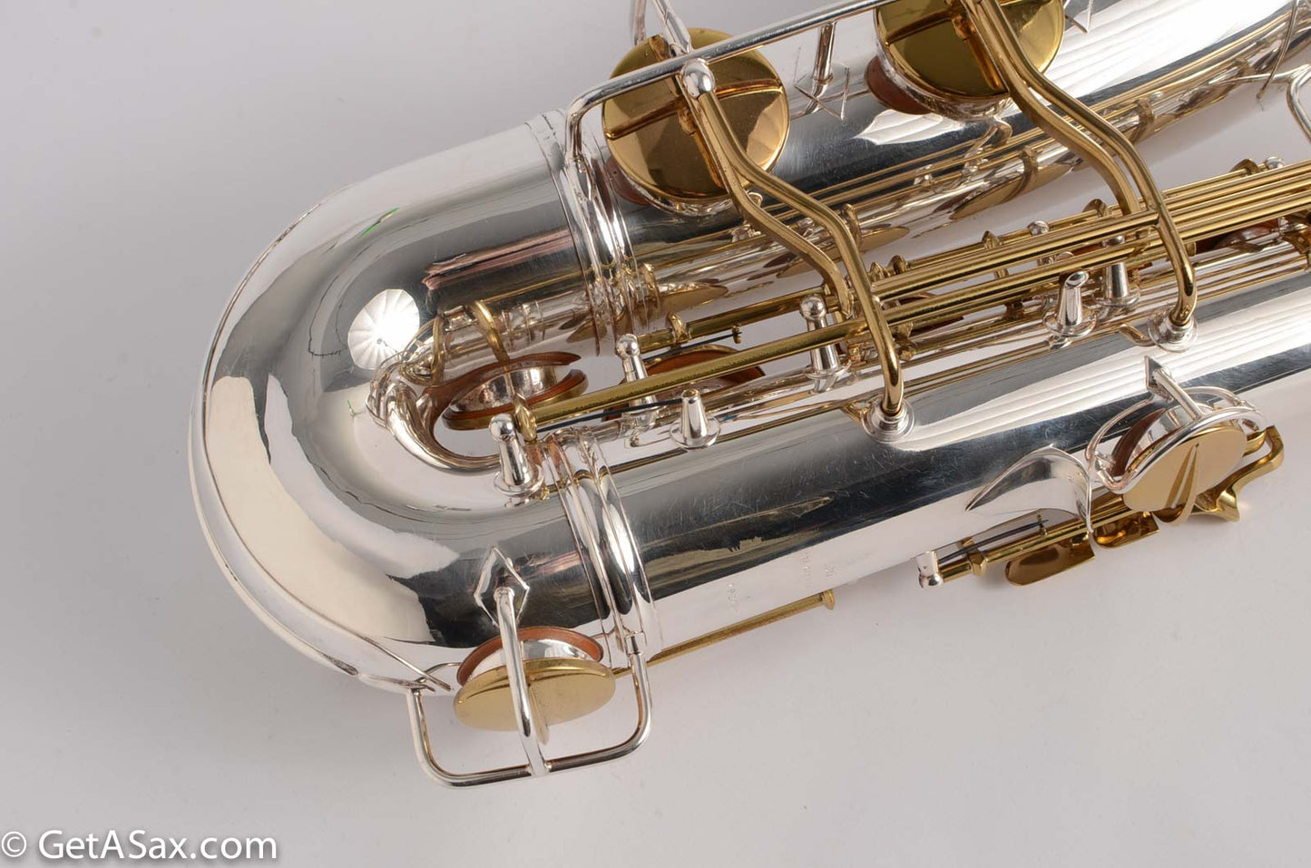 Conn 10M Tenor Late Example Silver with Gold Keys 792xxx