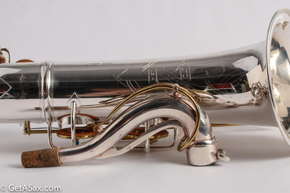 Conn 10M Tenor Late Example Silver with Gold Keys 792xxx