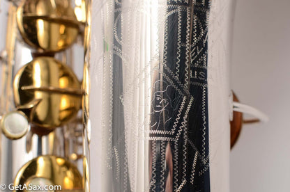 Conn 10M Tenor Late Example Silver with Gold Keys 792xxx