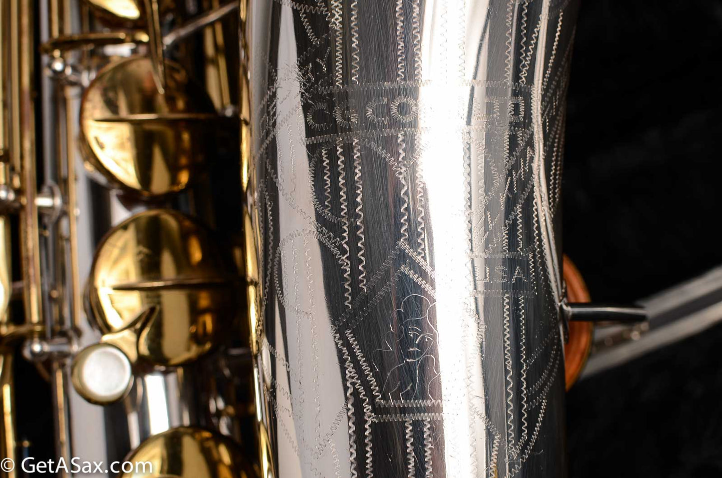 Conn 10M Tenor Late Example Silver with Gold Keys 792xxx