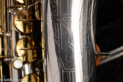 Conn 10M Tenor Late Example Silver with Gold Keys 792xxx