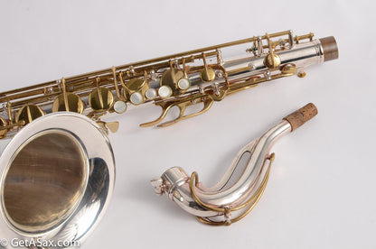 Conn 10M Tenor Late Example Silver with Gold Keys 792xxx