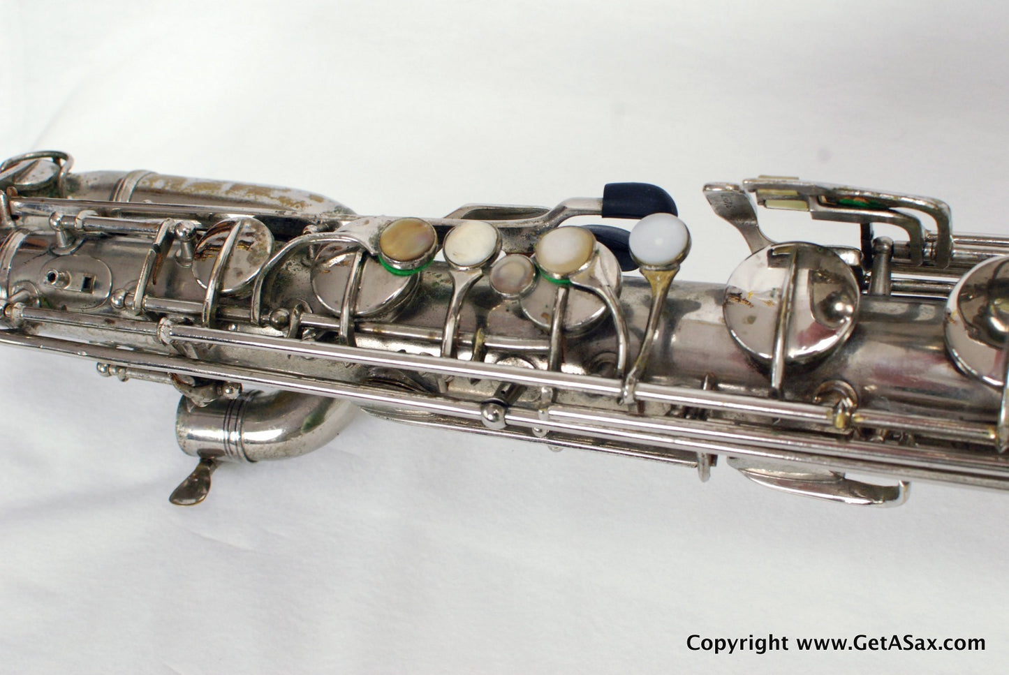Conn 12M Baritone Saxophone 314xxx Rare Nickel Plate