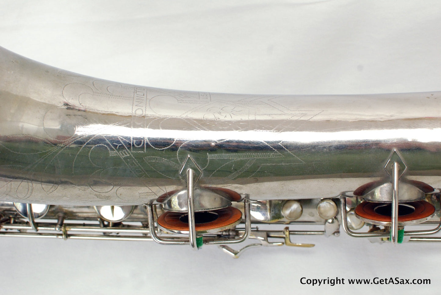 Conn 12M Baritone Saxophone 314xxx Rare Nickel Plate