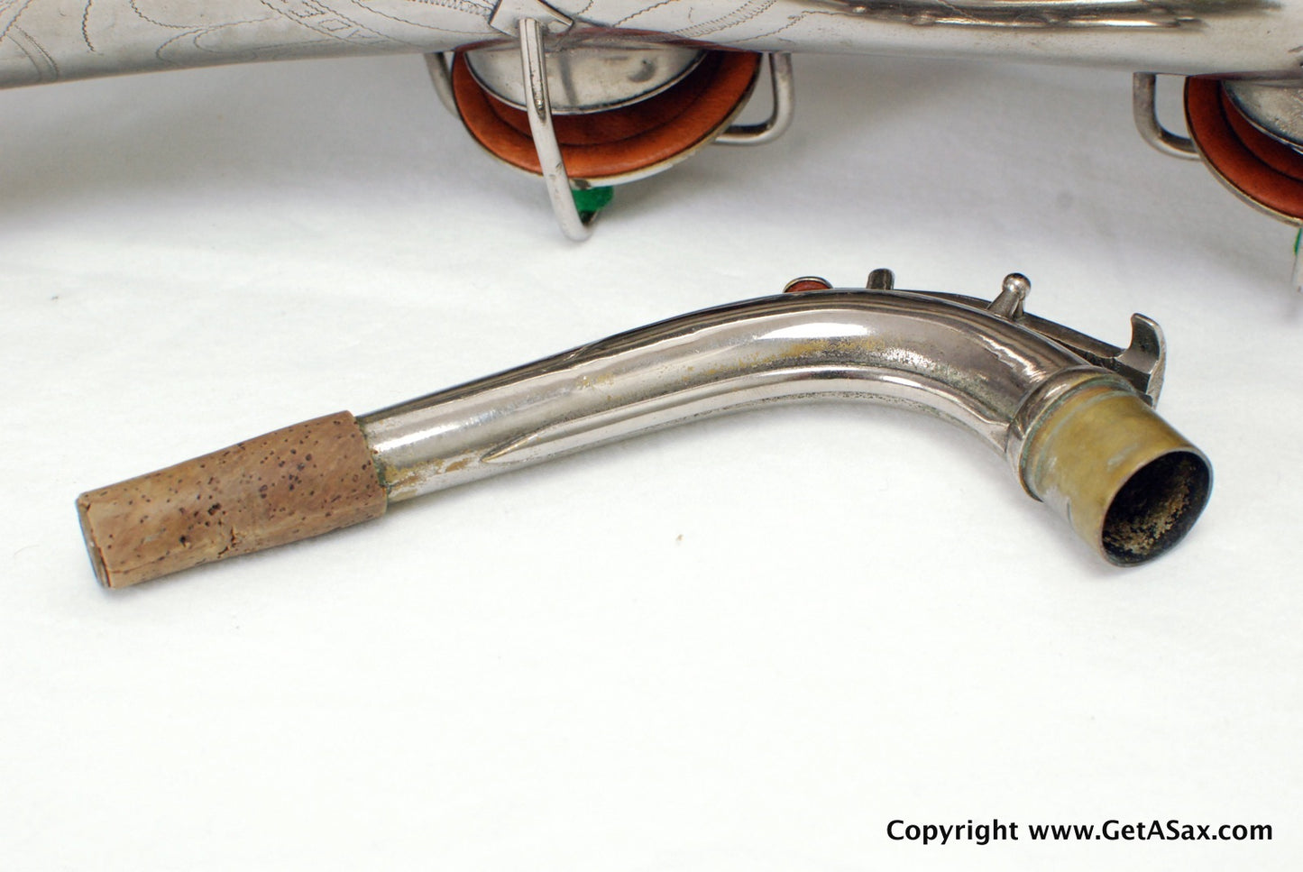 Conn 12M Baritone Saxophone 314xxx Rare Nickel Plate