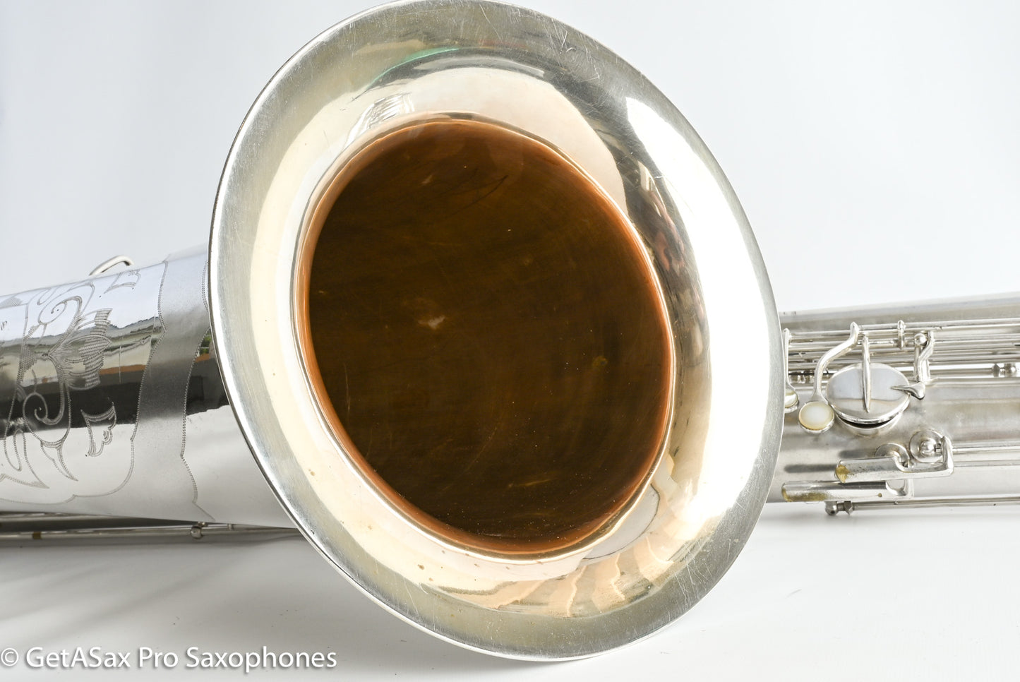 Conn 14M Series 1 Bass Saxophone Overhauled! Original Silver The Best 222163