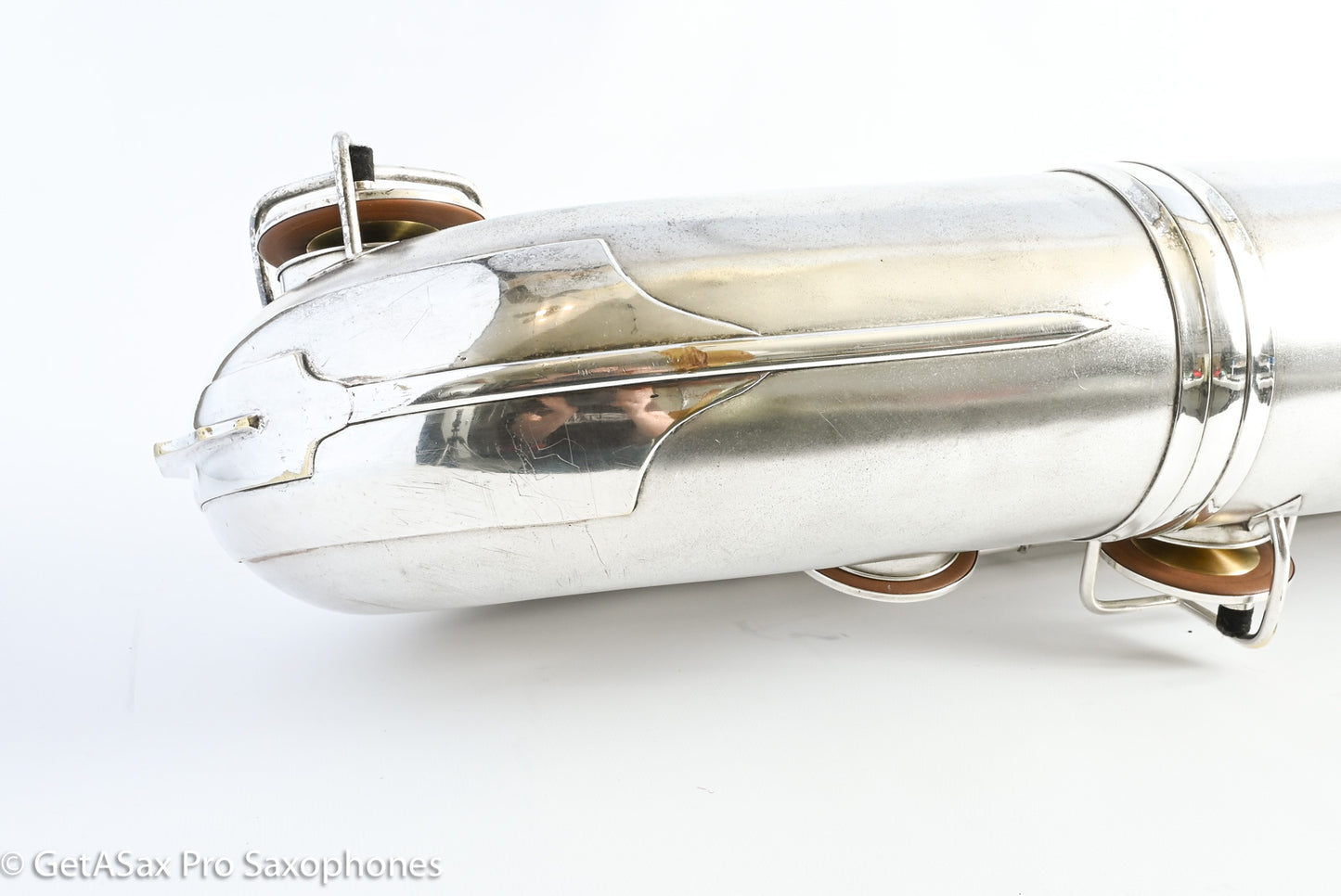 Conn 14M Series 1 Bass Saxophone Overhauled! Original Silver The Best 222163