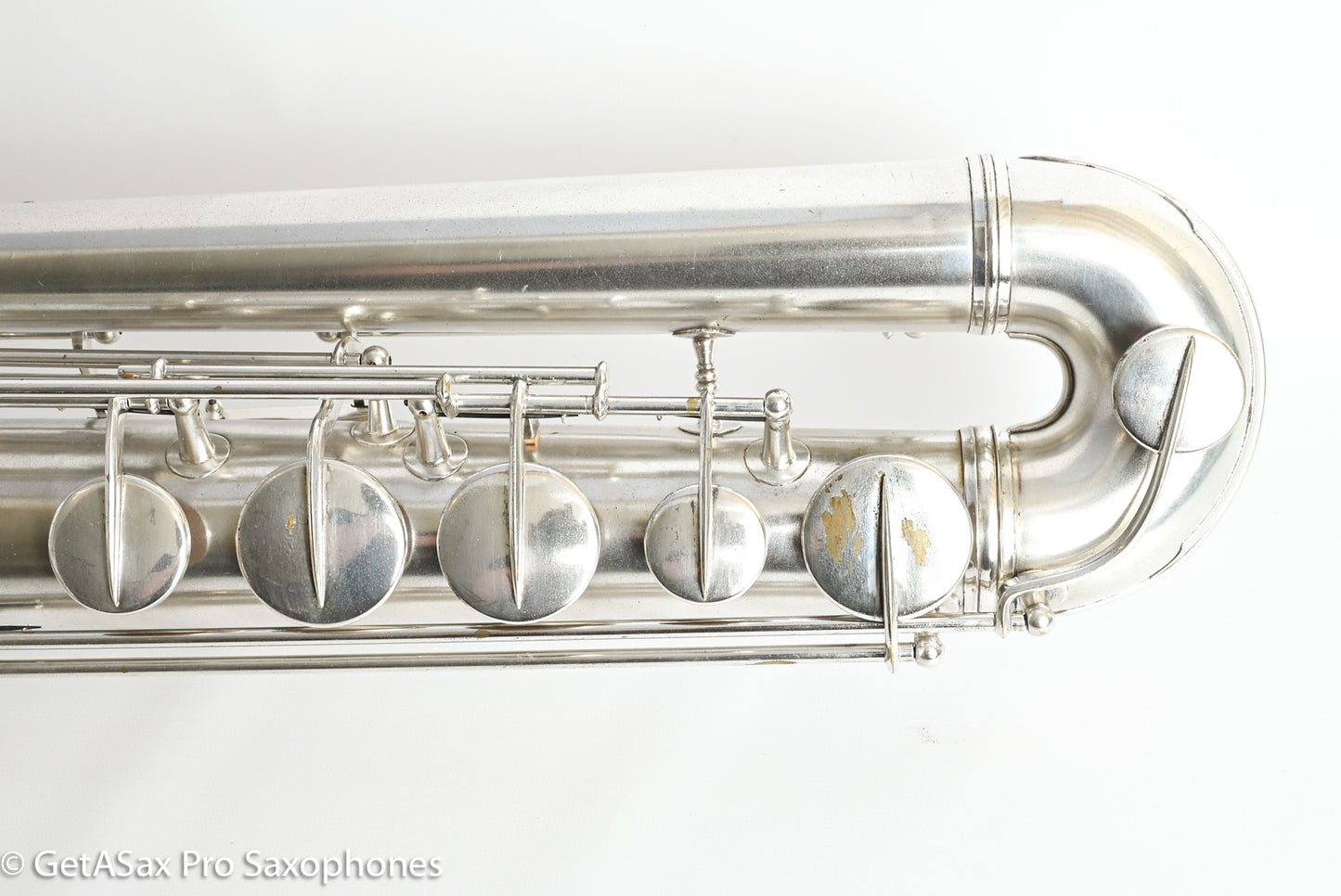 Conn 14M Series 1 Bass Saxophone Overhauled! Original Silver The Best 222163