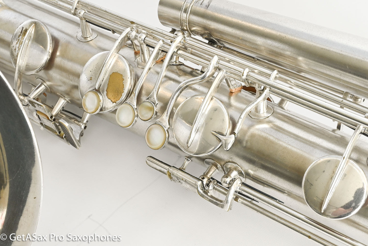 Conn 14M Series 1 Bass Saxophone Overhauled! Original Silver The Best 222163