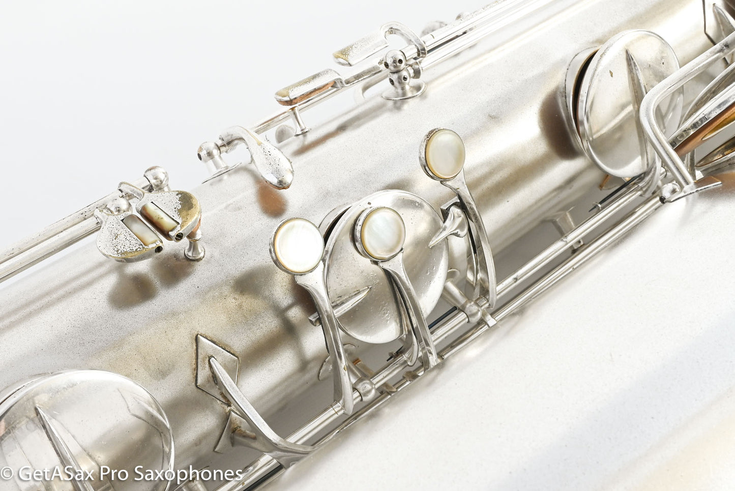 Conn 14M Series 1 Bass Saxophone Overhauled! Original Silver The Best 222163