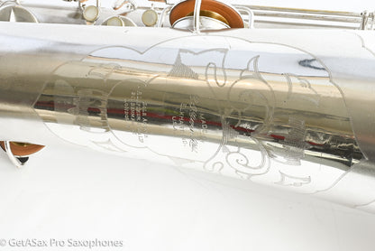 Conn 14M Series 1 Bass Saxophone Overhauled! Original Silver The Best 222163
