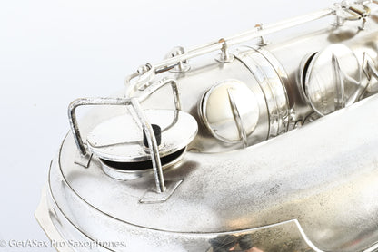 Conn 14M Series 1 Bass Saxophone Overhauled! Original Silver The Best 222163