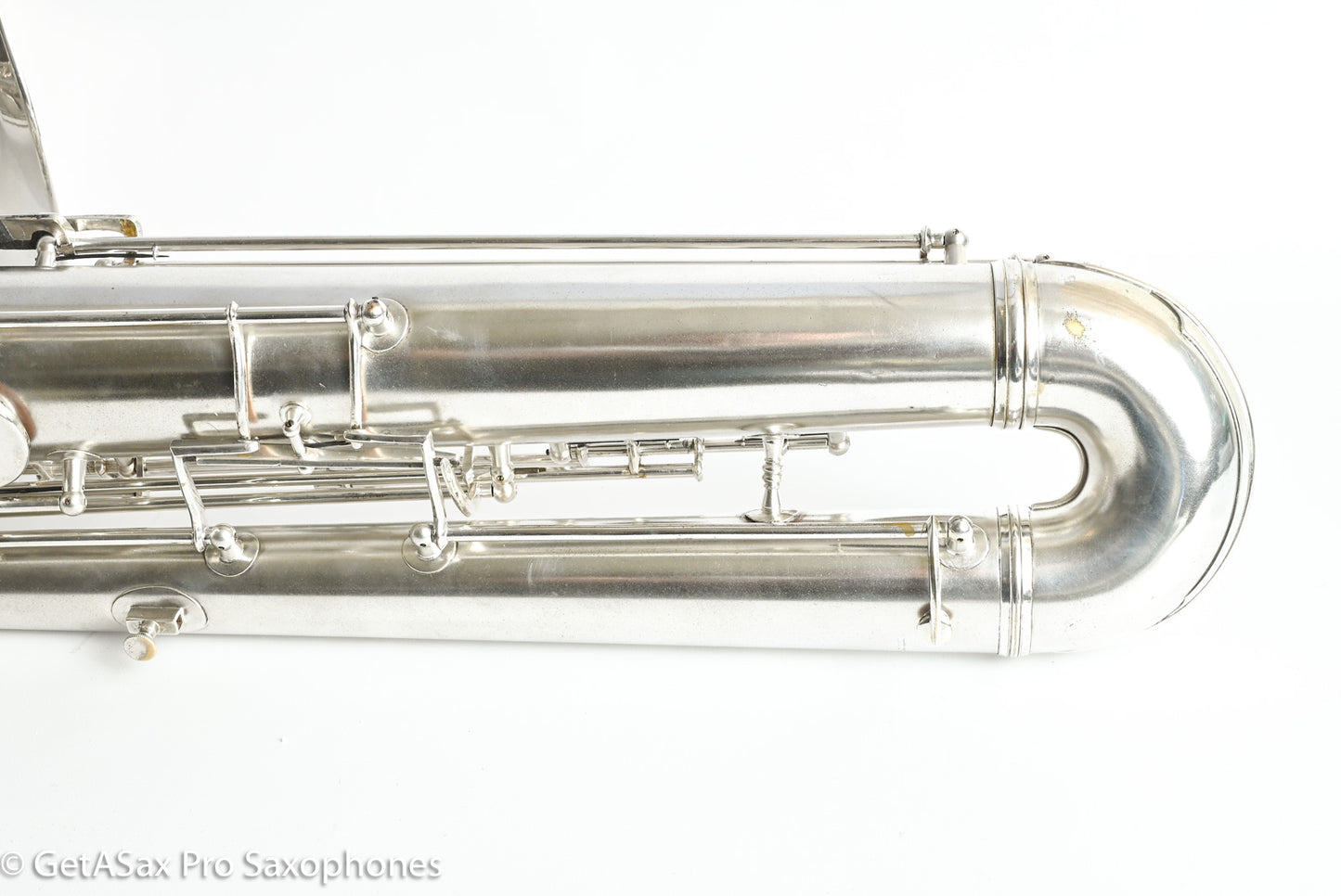 Conn 14M Series 1 Bass Saxophone Overhauled! Original Silver The Best 222163