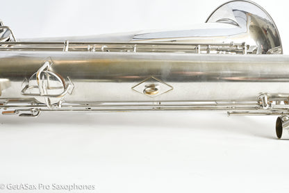 Conn 14M Series 1 Bass Saxophone Overhauled! Original Silver The Best 222163