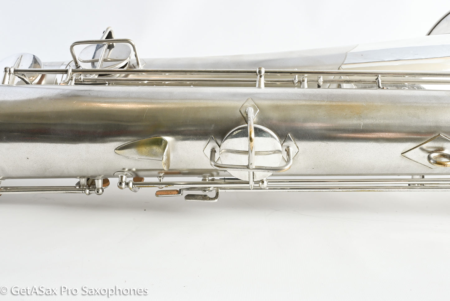 Conn 14M Series 1 Bass Saxophone Overhauled! Original Silver The Best 222163
