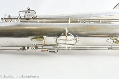 Conn 14M Series 1 Bass Saxophone Overhauled! Original Silver The Best 222163
