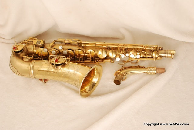 Conn New Wonder II Chu Berry Alto Saxophone Gold Plated