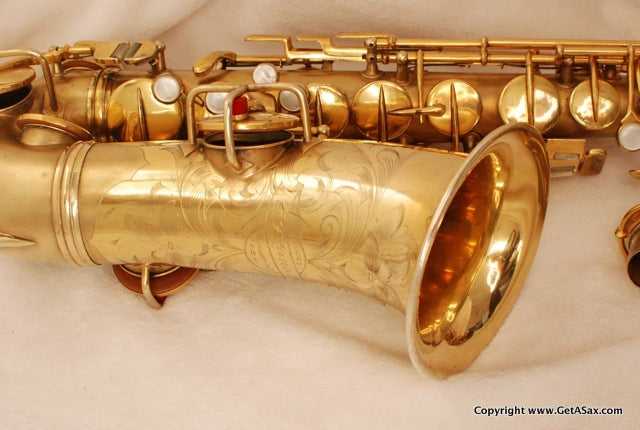 Conn New Wonder II Chu Berry Alto Saxophone Gold Plated