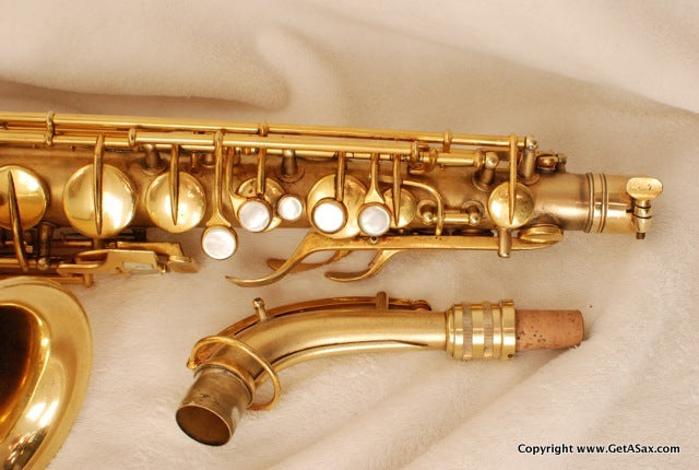 Conn New Wonder II Chu Berry Alto Saxophone Gold Plated