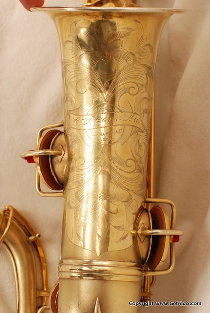 Conn New Wonder II Chu Berry Alto Saxophone Gold Plated