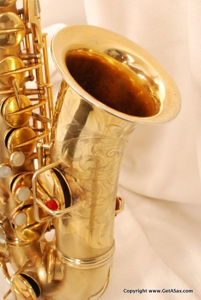 Conn New Wonder II Chu Berry Alto Saxophone Gold Plated