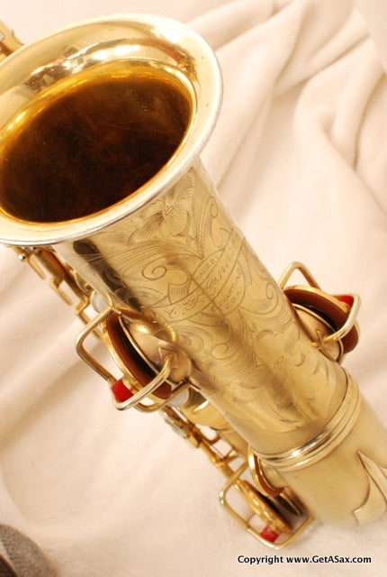 Conn New Wonder II Chu Berry Alto Saxophone Gold Plated