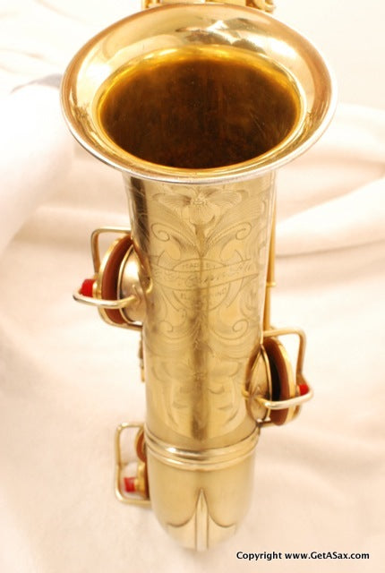 Conn New Wonder II Chu Berry Alto Saxophone Gold Plated