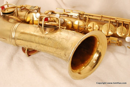 Conn New Wonder II Chu Berry Alto Saxophone Gold Plated