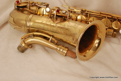 Conn New Wonder II Chu Berry Alto Saxophone Gold Plated