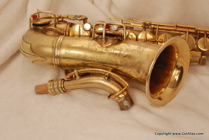 Conn New Wonder II Chu Berry Alto Saxophone Gold Plated