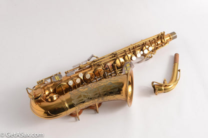 Conn 26M Alto Connqueror from 1937 Near Mint 30M-style Neck Warranty Card!