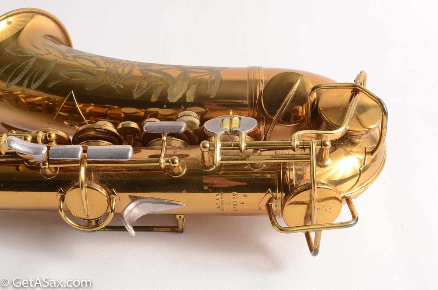 Conn 26M Alto Connqueror from 1937 Near Mint 30M-style Neck Warranty Card!