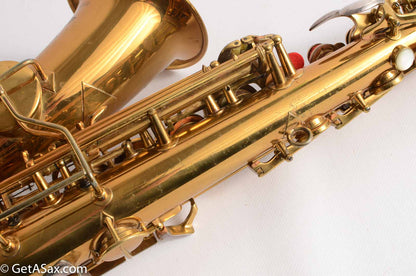 Conn 26M Alto Connqueror from 1937 Near Mint 30M-style Neck Warranty Card!
