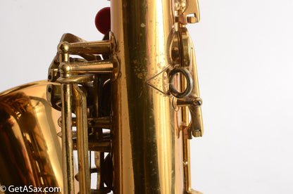 Conn 26M Alto Connqueror from 1937 Near Mint 30M-style Neck Warranty Card!