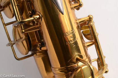 Conn 26M Alto Connqueror from 1937 Near Mint 30M-style Neck Warranty Card!