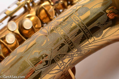 Conn 26M Alto Connqueror from 1937 Near Mint 30M-style Neck Warranty Card!