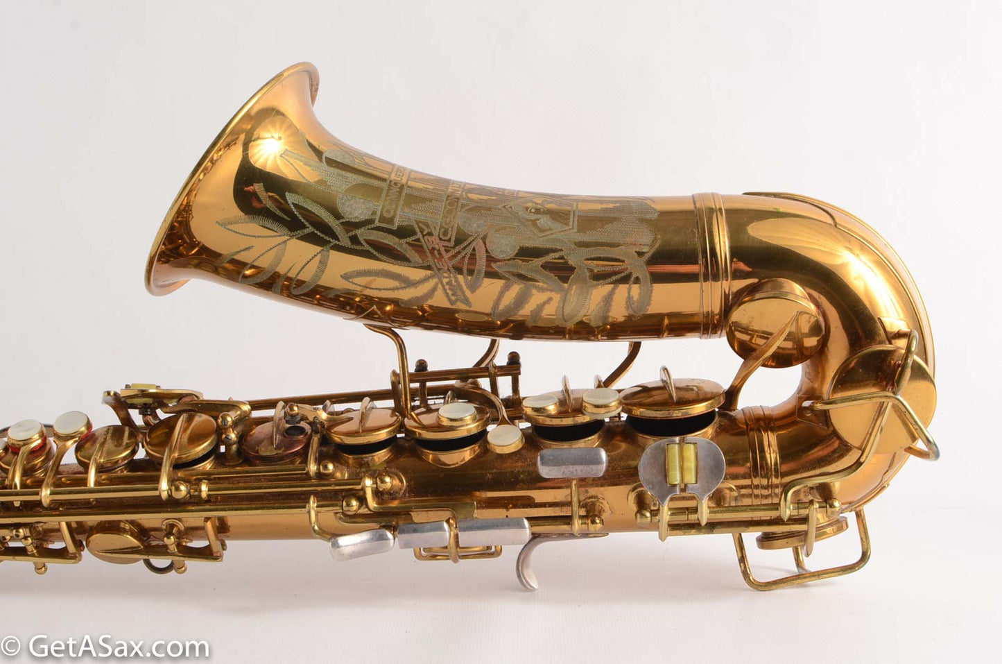 Conn 26M Alto Connqueror from 1937 Near Mint 30M-style Neck Warranty Card!
