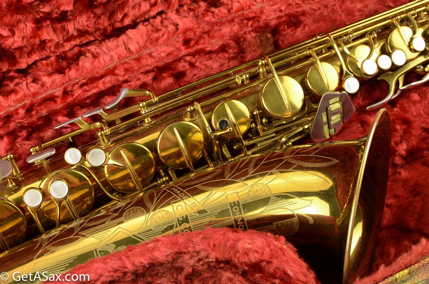 Conn 30M Original Pads Original Lacquer Nicest I have seen - Mint!