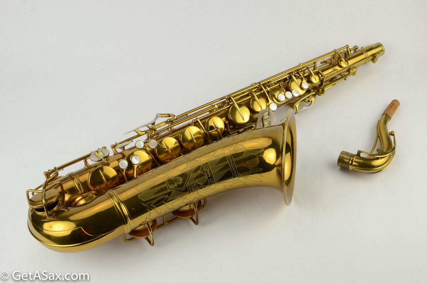 Conn 30M Original Pads Original Lacquer Nicest I have seen - Mint!