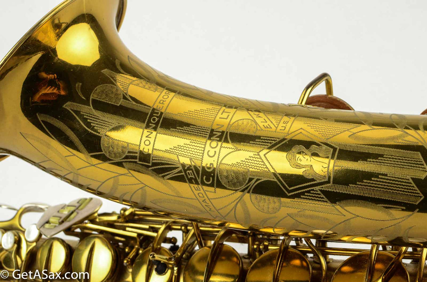 Conn 30M Original Pads Original Lacquer Nicest I have seen - Mint!