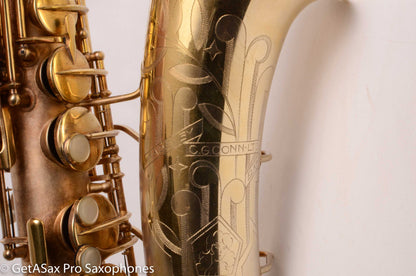 Conn 6M Alto Original Satin Gold Plate Super Rare! Good Pads 253005
