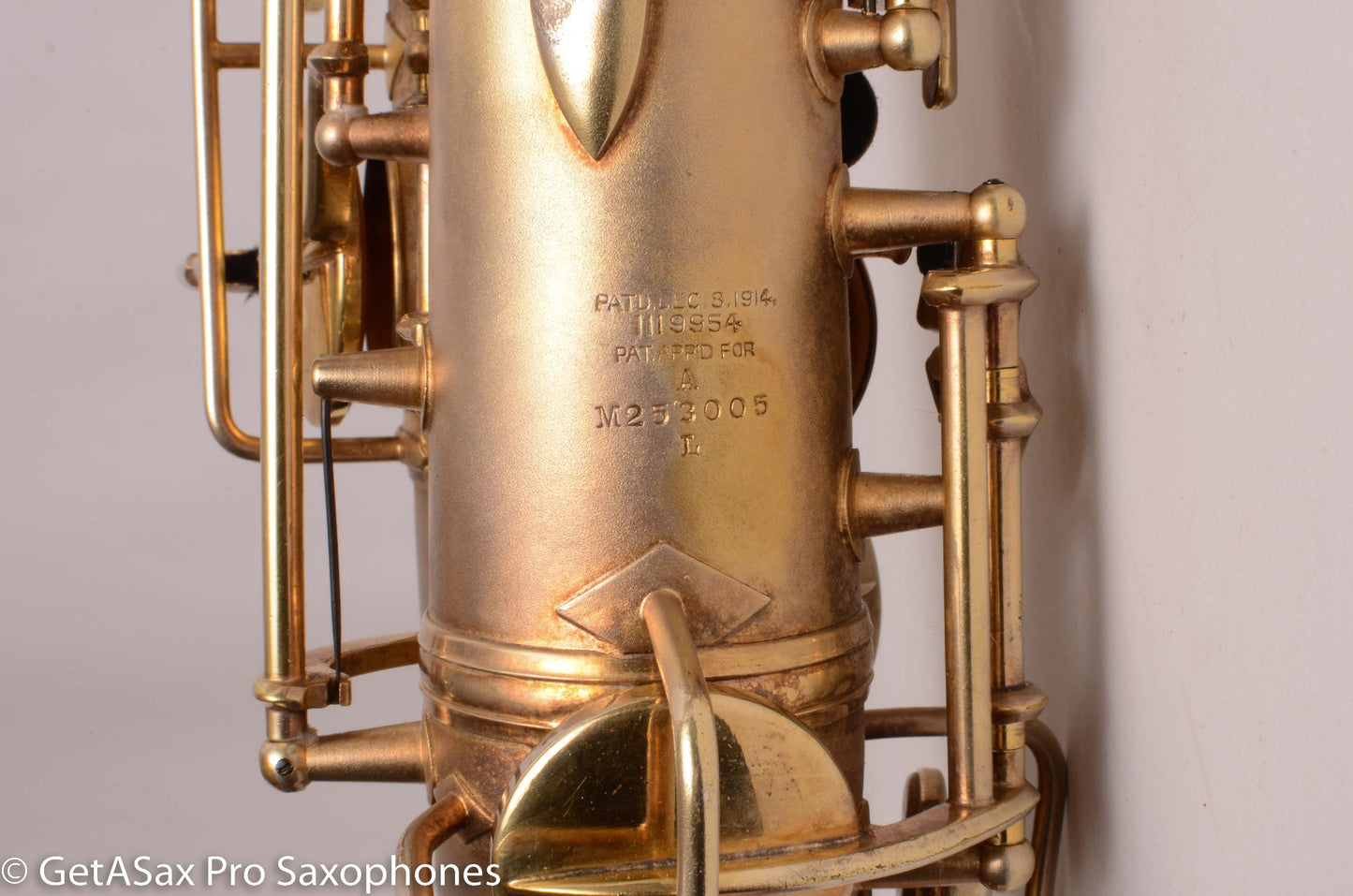 Conn 6M Alto Original Satin Gold Plate Super Rare! Good Pads 253005