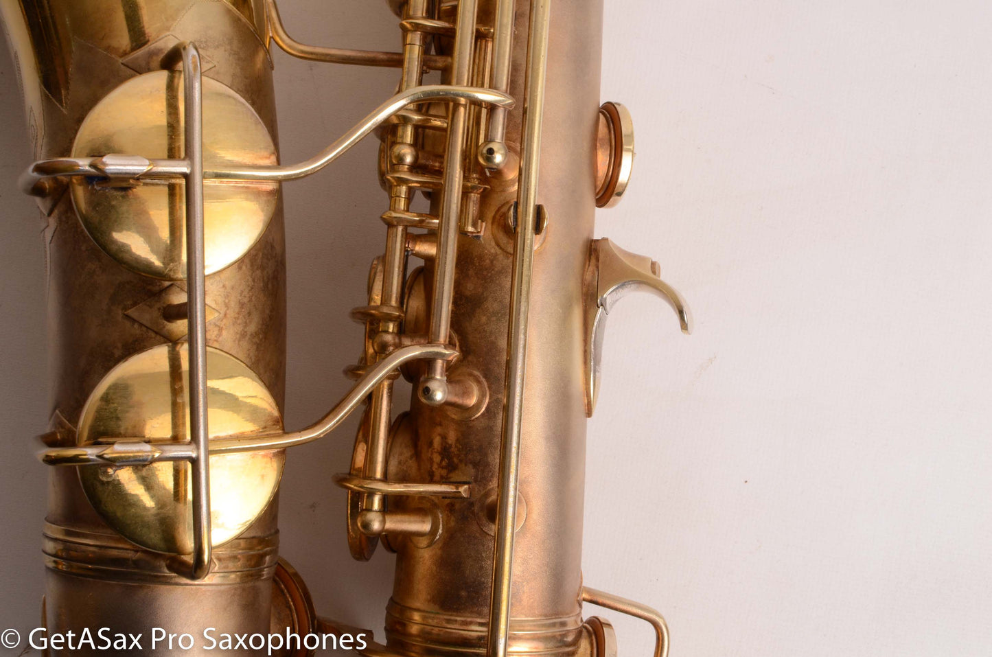 Conn 6M Alto Original Satin Gold Plate Super Rare! Good Pads 253005