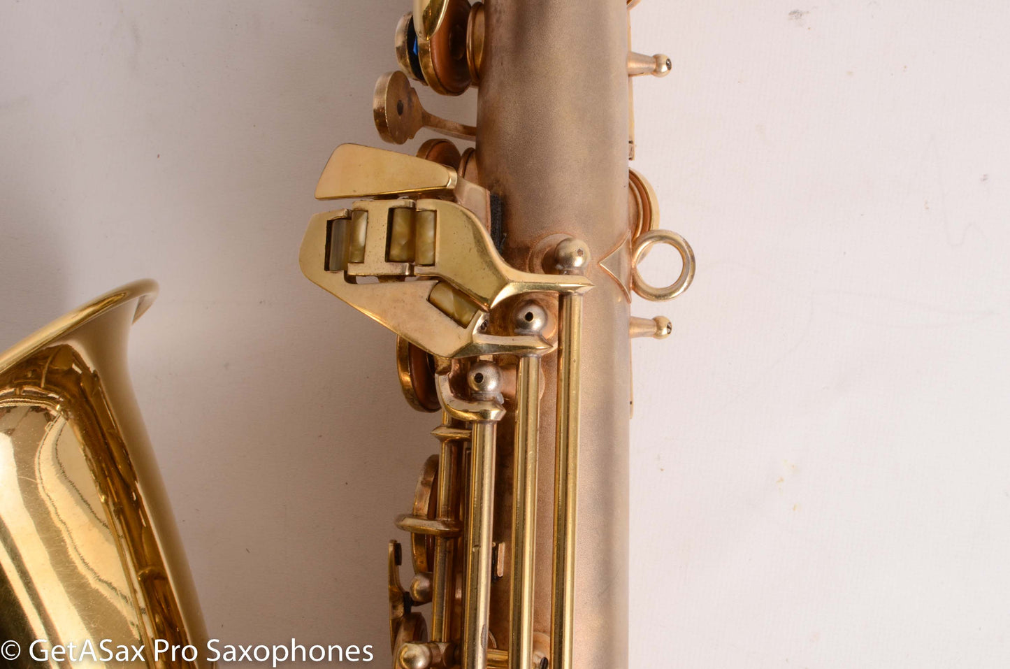 Conn 6M Alto Original Satin Gold Plate Super Rare! Good Pads 253005