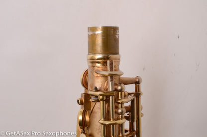 Conn 6M Alto Original Satin Gold Plate Super Rare! Good Pads 253005
