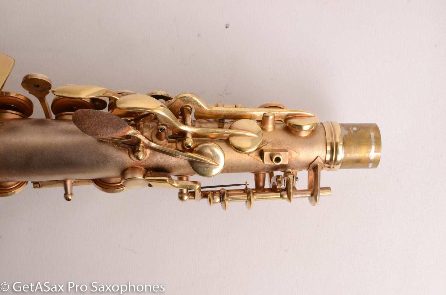 Conn 6M Alto Original Satin Gold Plate Super Rare! Good Pads 253005