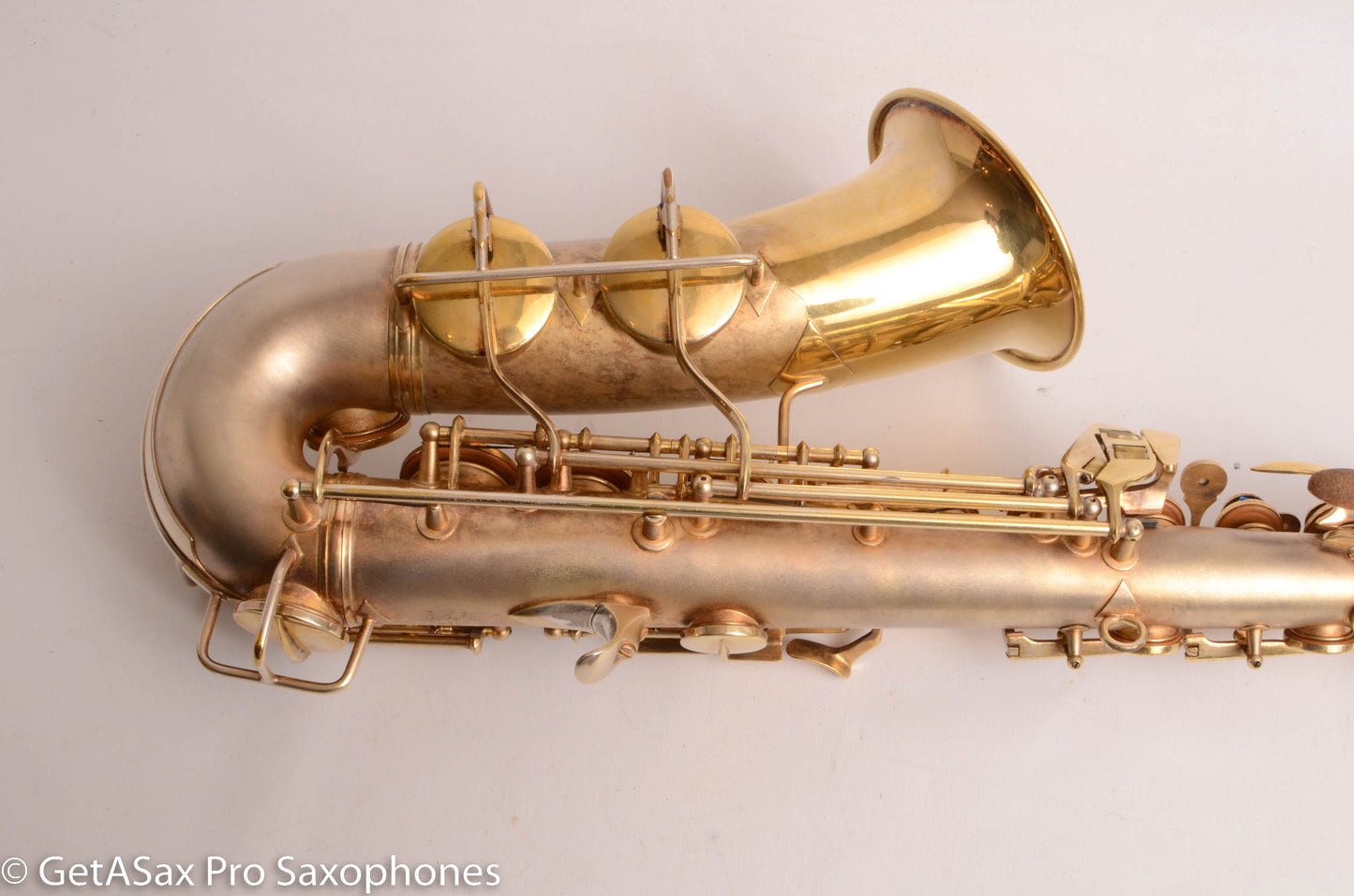Conn 6M Alto Original Satin Gold Plate Super Rare! Good Pads 253005