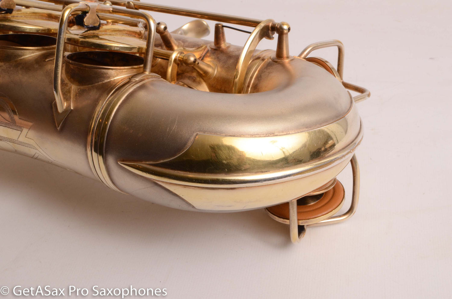 Conn 6M Alto Original Satin Gold Plate Super Rare! Good Pads 253005