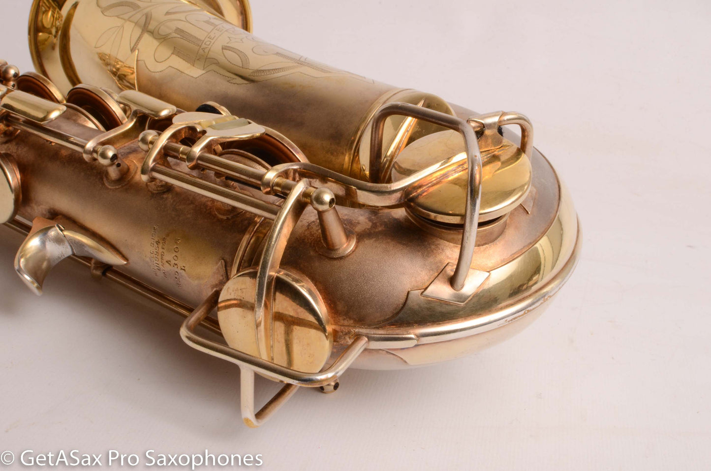 Conn 6M Alto Original Satin Gold Plate Super Rare! Good Pads 253005