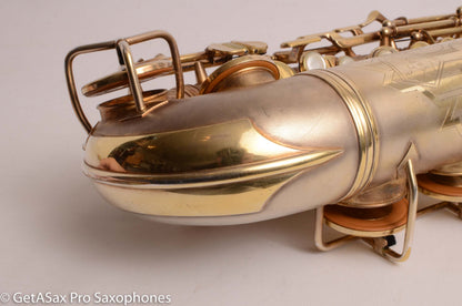 Conn 6M Alto Original Satin Gold Plate Super Rare! Good Pads 253005